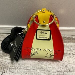 NWT Loungefly Dumbo Circus Tent Crossbody Bag